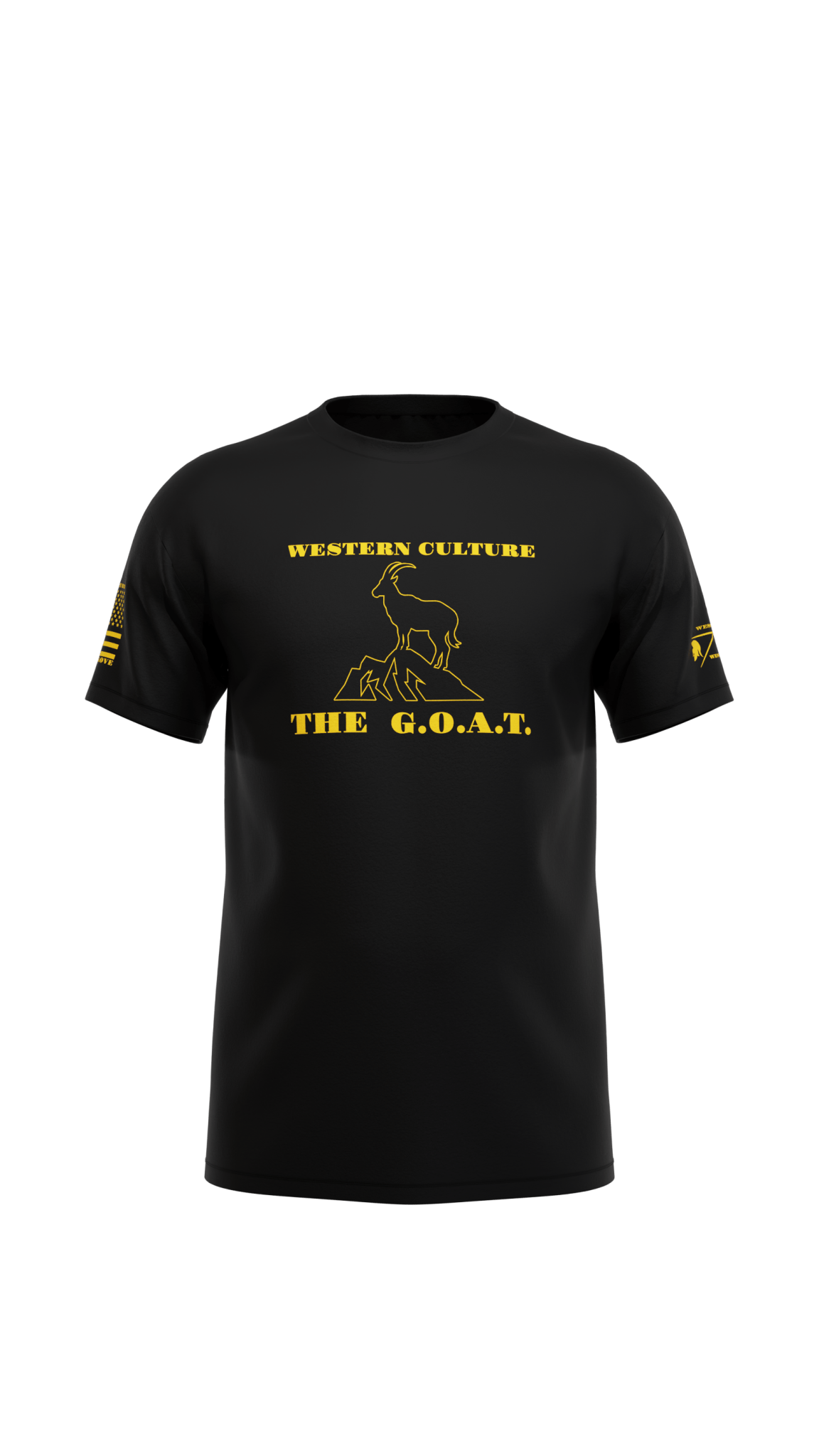 G.O.A.T. Patriotic T-Shirt - WESTONECULTURE