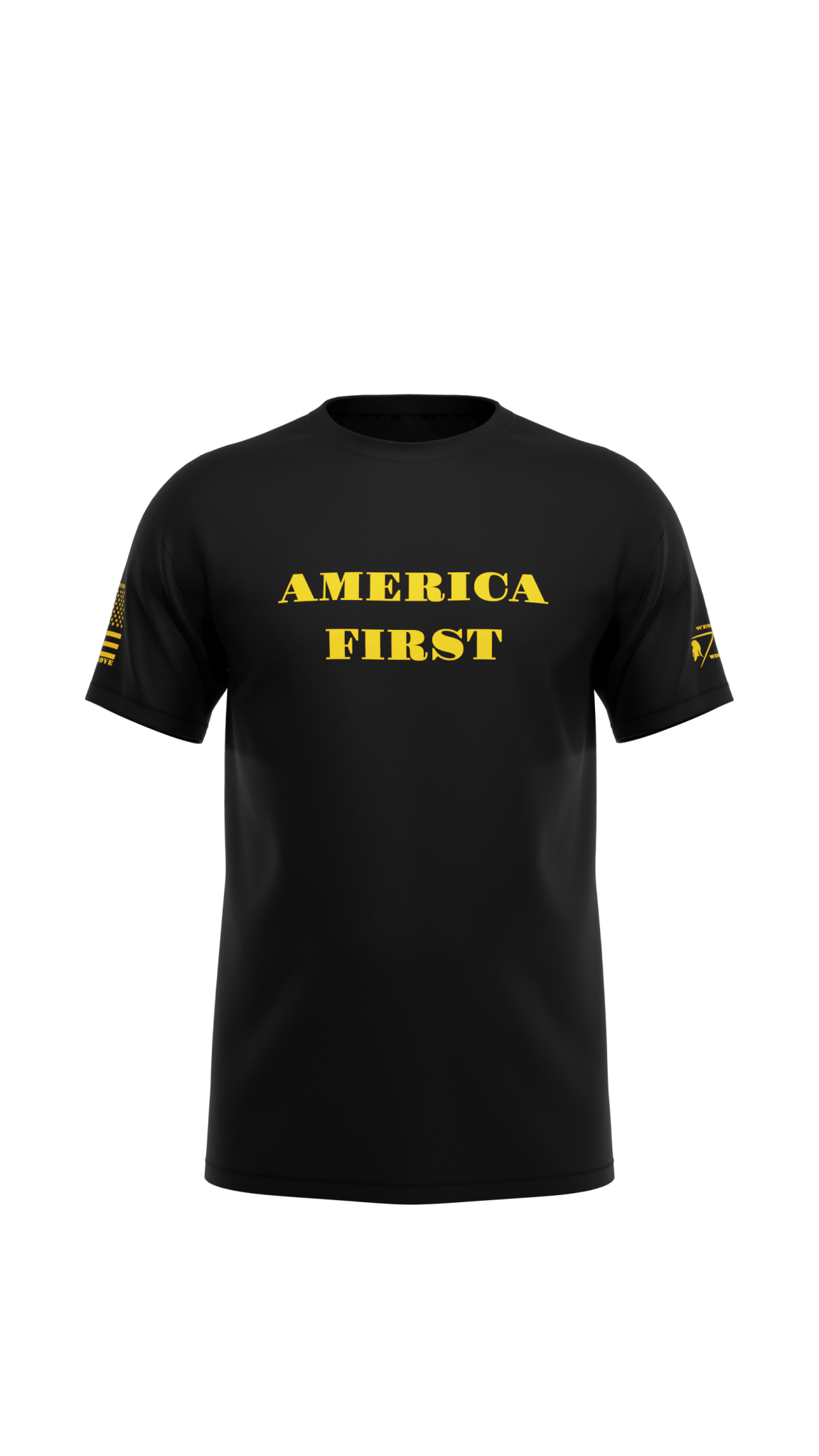 America First Patriotic T-Shirt - WESTONECULTURE