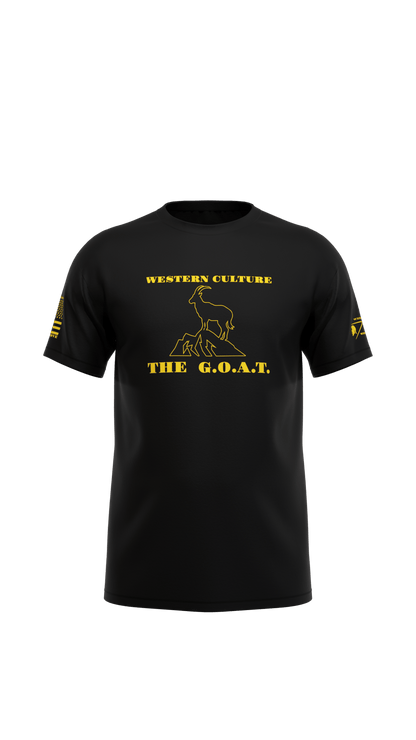 G.O.A.T. Patriotic T-Shirt - WESTONECULTURE