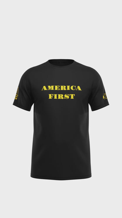 America First Patriotic T-Shirt