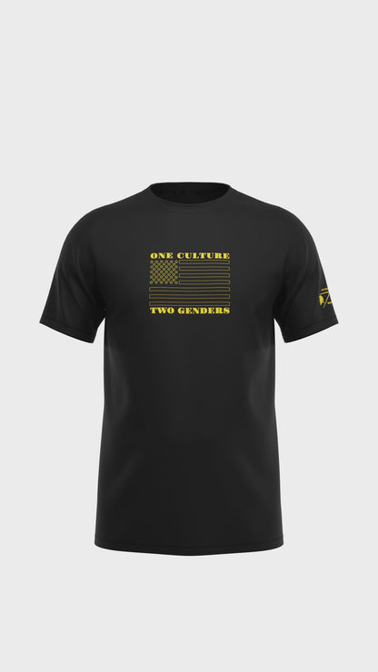 Two genders Patriotic T-Shirt